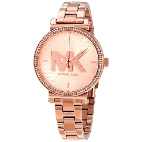 michael kors sofie rose|Michael Kors Women's Sofie Quartz Watch with Stainless.